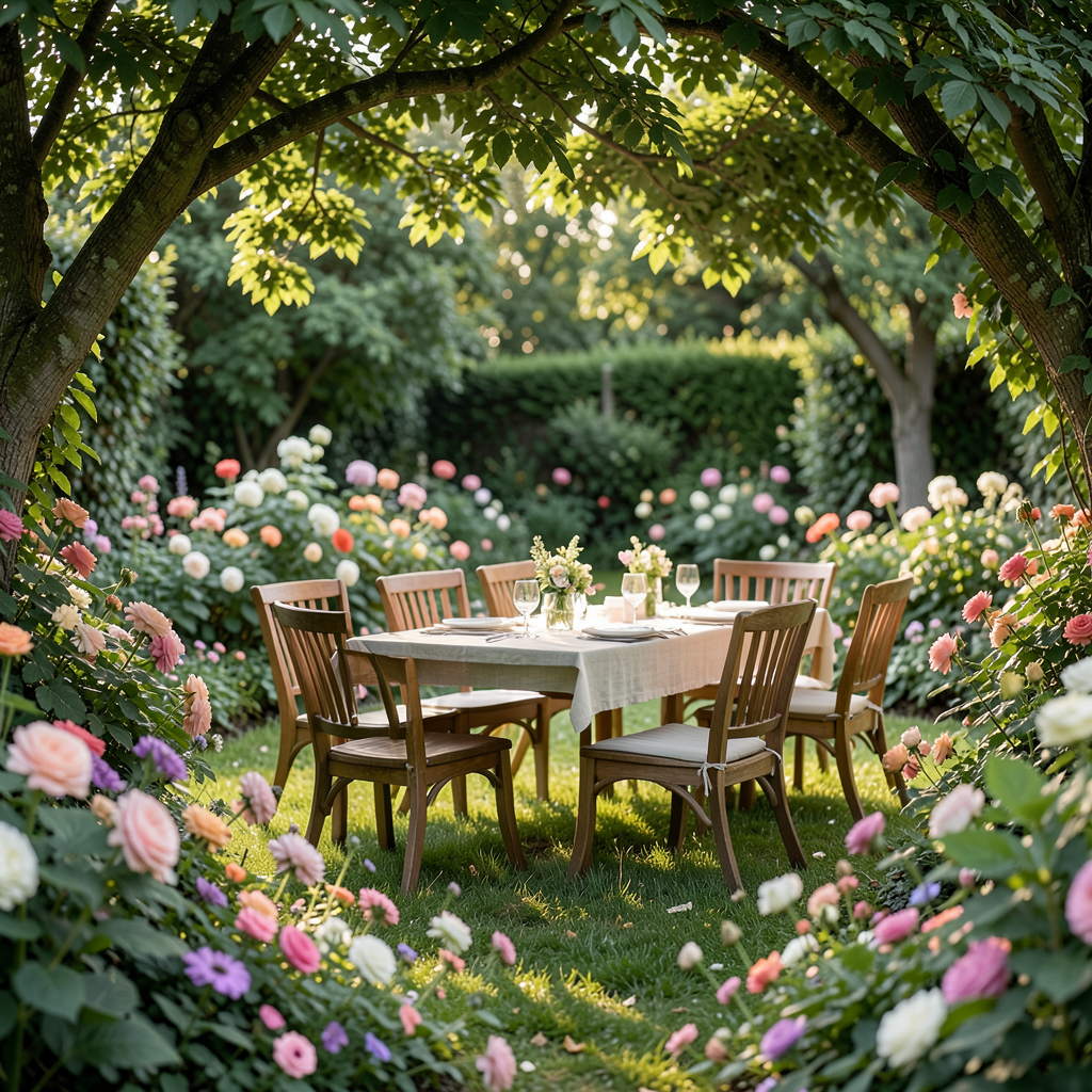 The Hidden Garden Dining Spot on This 110-Acre Estate Is Unmissable